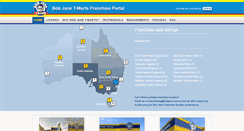 Desktop Screenshot of franchise.bobjane.com.au